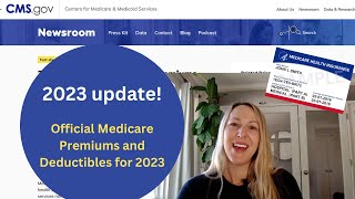 ⚠️ 2023 Medicare Part B Premium and Deductible UPDATE [upl. by Dole]