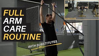 Complete Arm Care Routine For Pitchers [upl. by Mordy720]