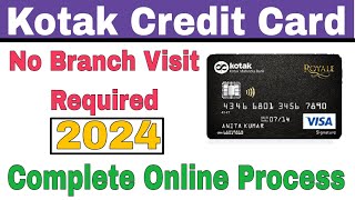 how to cancel Kotak Bank credit card  Kotak Credit Card Permanently closure process 2024  Hindi [upl. by Nugesulo]