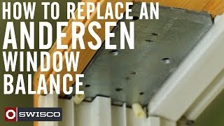 How to replace an Andersen Window Balance [upl. by Aneehsit]