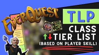 EverQuest TLP Class Tier List Based on Player Skill [upl. by Annohs]