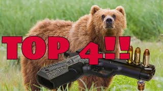 Top 4 Bear Defense Pistols for Alaska Caliber and Model for 2024 [upl. by Annoynek]