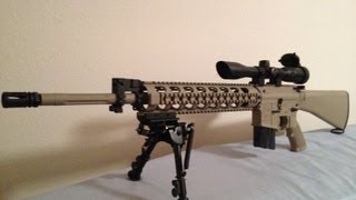 Duracoat Project AR15 Part 2 coyote brown [upl. by Aridnere]