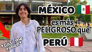 ¿MÉXICO 🇲🇽 es más PELIGROSO que PERÚ 🇵🇪 🚫⚠️ [upl. by Ahsemak362]