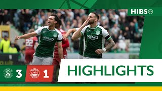 Highlights Hibernian 3 Aberdeen 1  cinch Premiership [upl. by Wiener]