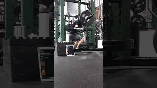 AccentuatedEccentric Paused SSB StrengthSpeed Squat [upl. by Halilad]