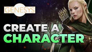 Character Creation A Step by Step Tutorial  Genesys RPG [upl. by Rellim705]