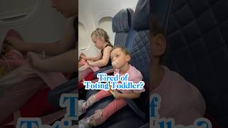 Are you tired of toting your toddler during travel Tips to make toddler travel easier on your back [upl. by Rubinstein314]