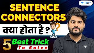 What are Sentence Connectors 5 Best Tricks to Solve Sentence Connectors in English by Vishal Sir [upl. by Katzen]