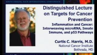 2010 AACR Frontiers in Cancer Prevention Research Dr Curtis C Harris [upl. by Ahgem]