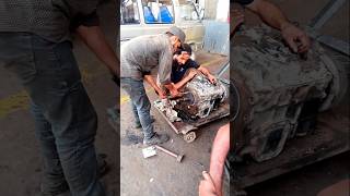 Engine gearbox restoration 😎 automobile restoration engine [upl. by Adirehs]