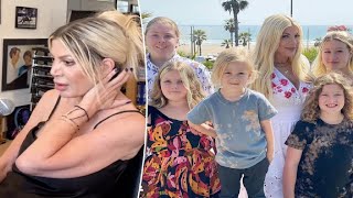 Tori Spelling says she will ‘have to go on OnlyFans’ to afford her 5 kids’ college tuitions [upl. by Talley]