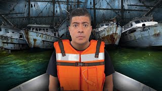 ¡Exclusiva mundial Encontramos los BARCOS OCULTOS DE PEÑA NIETO en El CEMENTERIO DE BARCOS [upl. by Ettennaej]