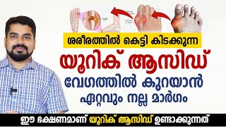 ഈ ഭക്ഷണമാണ് യൂറിക് ആസിഡ് ഉണ്ടാക്കുന്നത്  Uric acid Home Remedies  Uric acid malayalam [upl. by Anemolihp]