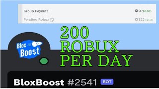 How To Earn Free Robux By Using Bloxboost In Discord By Doing Tasks BLOXBOOST 2023 [upl. by Prady]