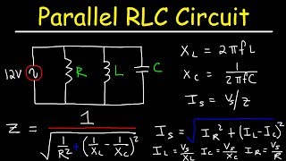 Parallel RLC Circuit Example Problem [upl. by Damon147]