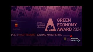 Sostenibilità premiate le eccellenze italiane al Green Economy Award [upl. by Neelhsa582]