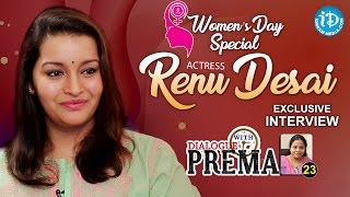 Renu Desai Exclusive Interview  Women’s Day Special  Dialogue With Prema  Celebration Of Life 23 [upl. by Inesita149]