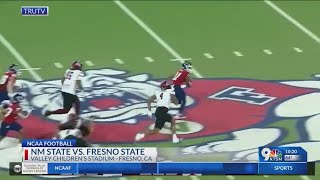 NMSU trails Fresno State 310 at halftime [upl. by Berey]