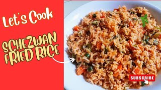 Homemade Schezwan Fried Rice I शेझवान फ्राईड राईस I Chings Chinese Masala I AsmitaSurve [upl. by Ric]