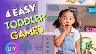 4 Easy DIY Learning Games for 23 Year Olds  Learn Colors Numbers Road Safety Rules for Toddlers [upl. by Andromada93]