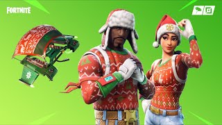 Nog Ops And Yuletide Ranger Skin Gameplay Fortnite Season 7 [upl. by Zachary]