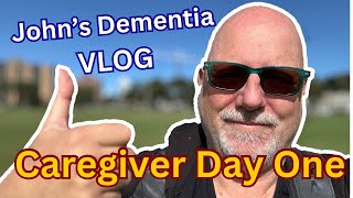 John’s Dementia Vlog  Day One with a hired caregiver [upl. by Parthena881]