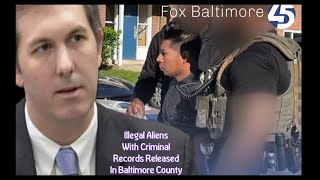 Baltimore County Executive Releasing Criminal Illegals [upl. by Elleuqar]