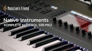 Native Instruments Komplete Kontrol S88 MK2  Demo Features and Specifications [upl. by Asta]