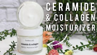 How to Make Ceramide and Collagen Daily Moisturizer Anti Aging for all skin types  Vegan [upl. by Farman]