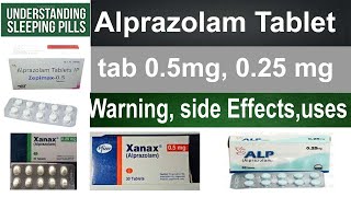 Alprazolam 025 mg tablets  Alprasafe 025 mg tablets [upl. by Rue]