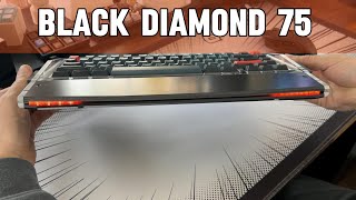 Black Diamond 75 with HMX Blue Topaz Switches [upl. by Gobert363]