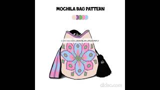 Wayuu mochila bag patterns Tapestry Crochet Bag Patterns [upl. by Olnek]