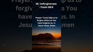 quotGods Forgiveness vs Unforgiveness  Psalm 865quot [upl. by Ysdnyl]