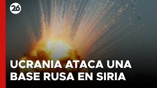 Fuerzas especiales ucranianas atacan una base rusa en Siria [upl. by Notxed287]