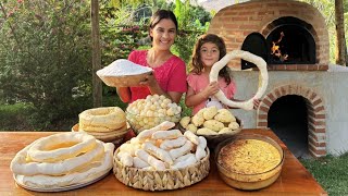 Fazendo polvilho pro ano inteiro e muitas receitas de biscoito fácil [upl. by Lleira]