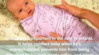 How to Swaddle a Baby [upl. by Weisman]