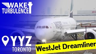 WestJet Boeing 787 Dreamliner New Years Eve Takeoff from Toronto [upl. by Amapuna]