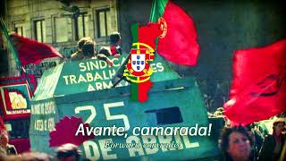 Avante Camarada  Hymn of the Portuguese Communist Party [upl. by Anaile825]