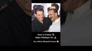 Rest in Peace Baba Siddique Sir  You will be Missed Forever  SalimKhan SalmanKhan BabaSiddique [upl. by Ennayllek]