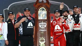 William Byron wins Martinsville on 40th anniversary of first Hendrick win [upl. by Munt343]