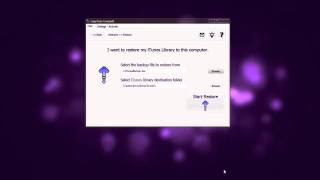 How to restore iTunes library [upl. by Artinad]