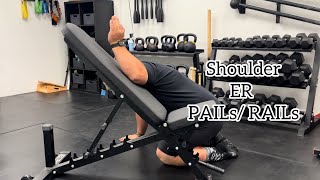 Shoulder External Rotation PAILsRAILs [upl. by Antoine360]