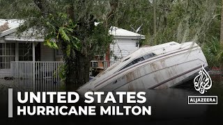 AMPA underwater Widespread devastation in wake of Hurricane Milton [upl. by Issy]