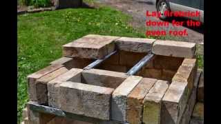 DIY mortarless wood fired brick oven from free materials [upl. by Tabber339]