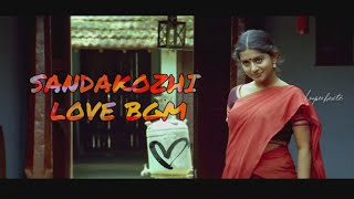 Sandakozhi bgm  Meera jasmine  Love bgm  Sandakozhi love bgm  Vishal  Lovebgmtamil [upl. by Mareah350]