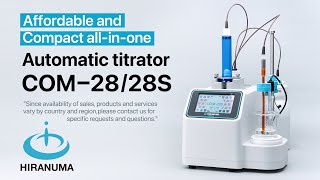 HIRANUMA Automatic Titrator COM2828S [upl. by Chauncey]