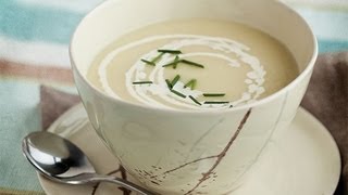 Vichyssoise Cold Leek and Potato Soup  alivecom [upl. by Yecniuq]