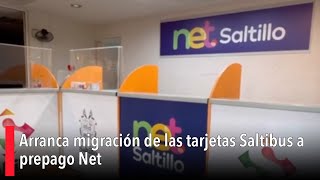 Arranca migración de las tarjetas Saltibus a prepago Net [upl. by Adil]