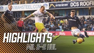 Millwall 22 Hull City  Highlights  Sky Bet Championship [upl. by Hessler]